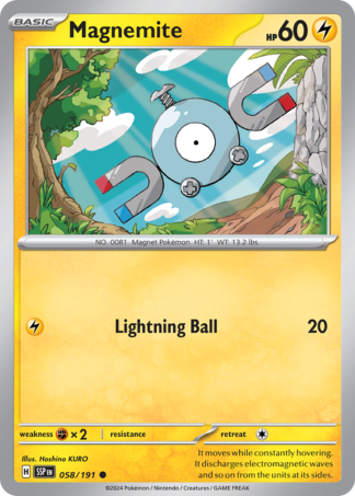Magnemite 58 / 191