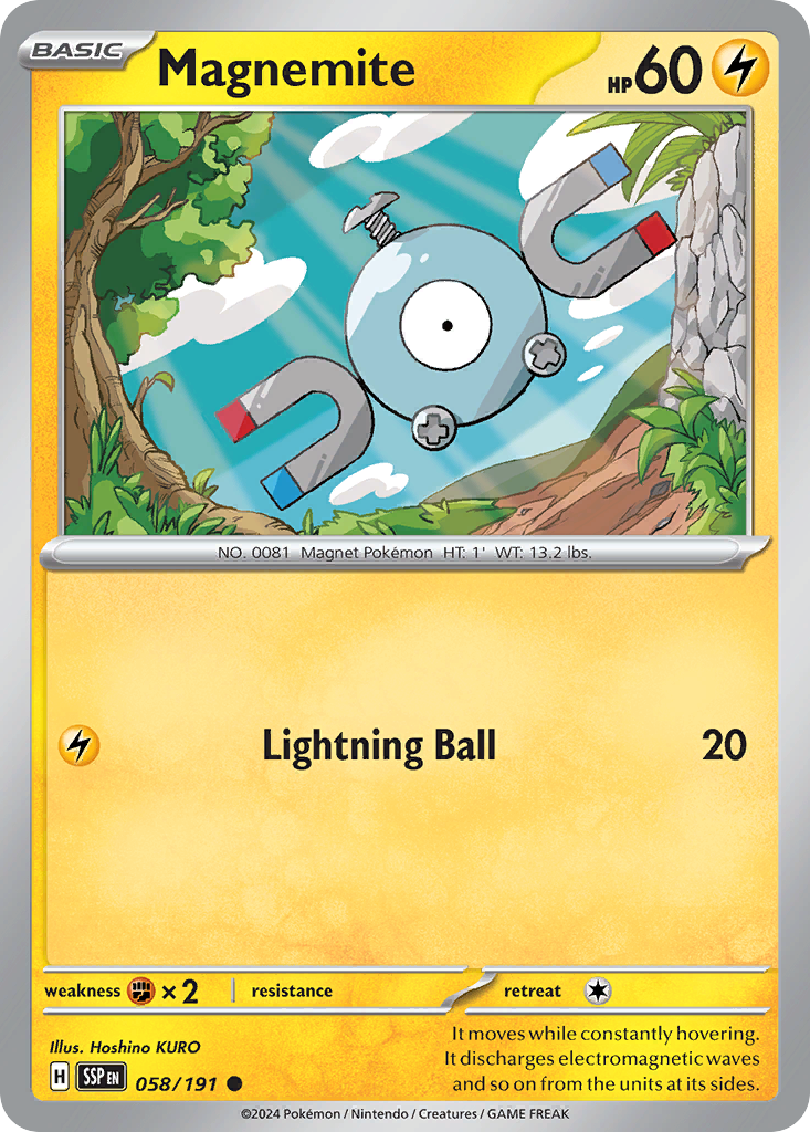 Magnemite 58 / 191