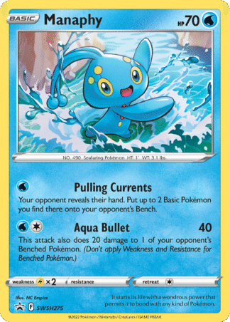 Manaphy SWSH275 / 307