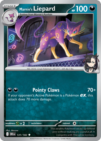 Marnie’s Liepard 131 / 182