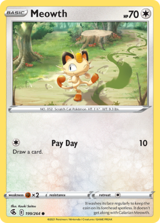 Meowth 199 / 264