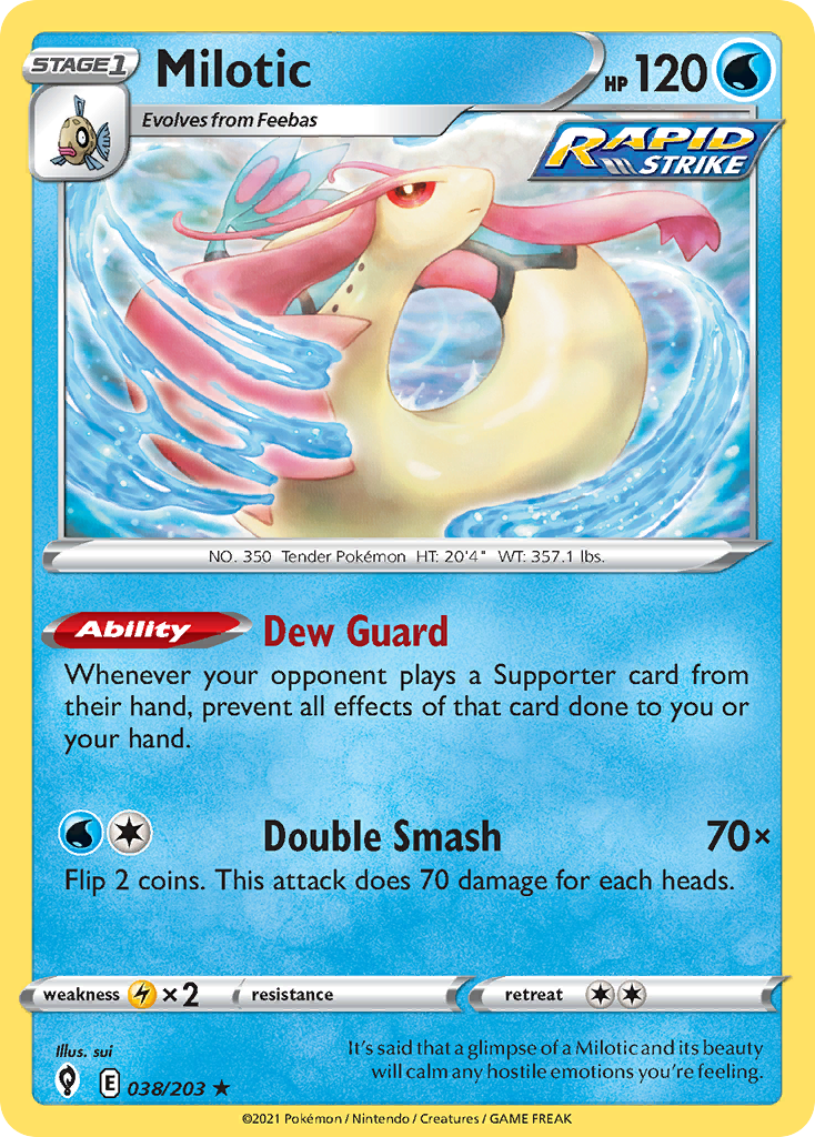 Milotic 38 / 203