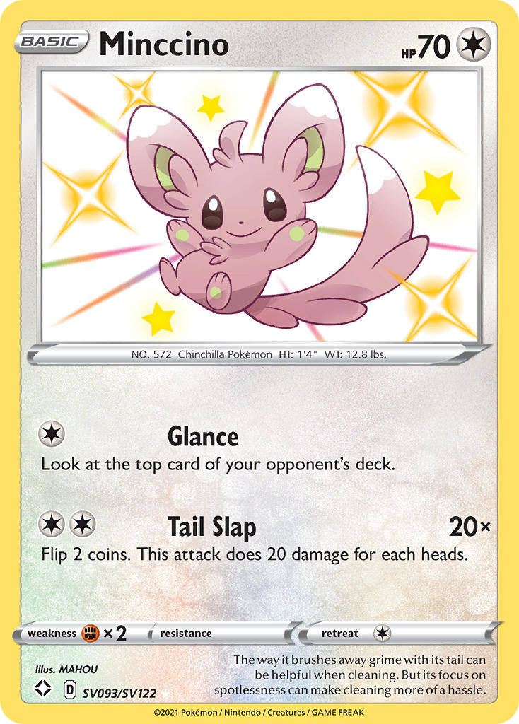 Minccino SV093 / 72