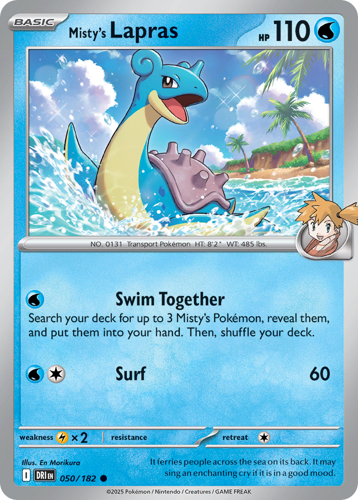 Misty’s Lapras 50 / 182