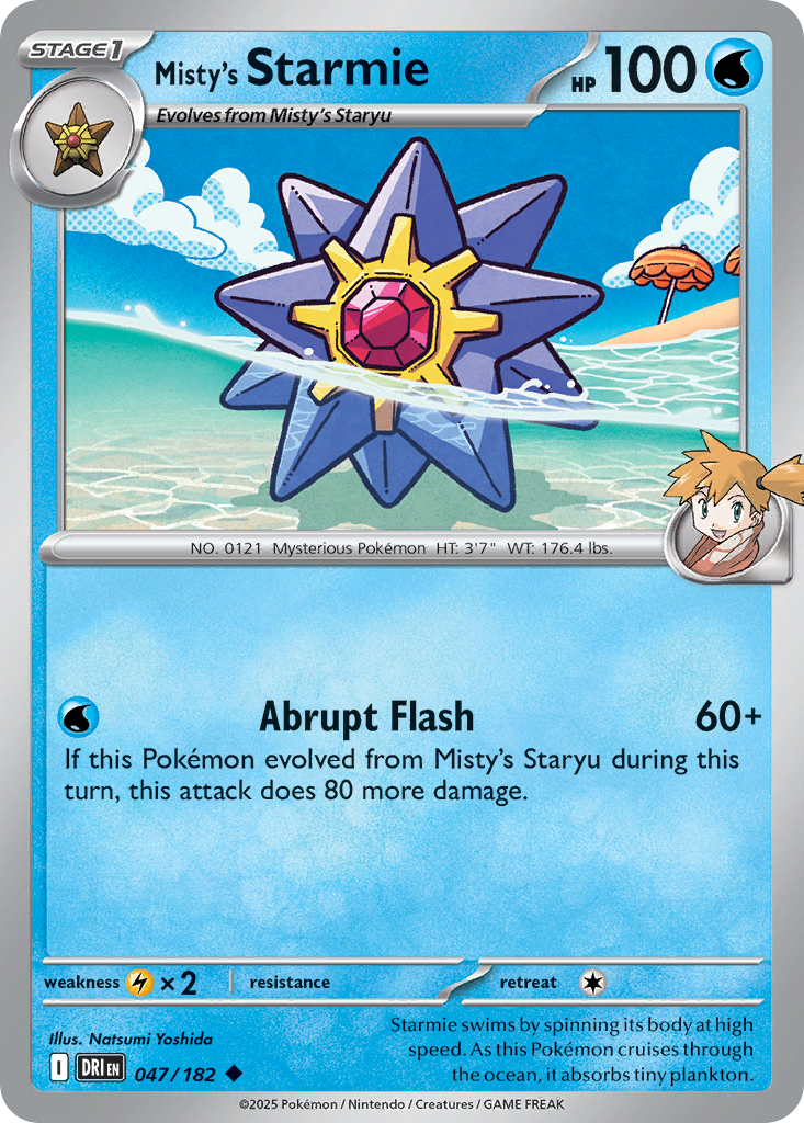 Misty’s Starmie 47 / 182