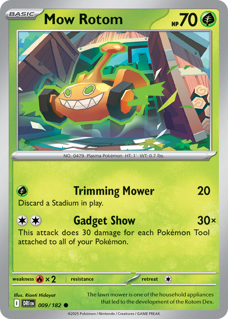 Mow Rotom 9 / 182