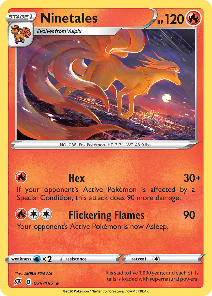 Ninetales 25 / 192
