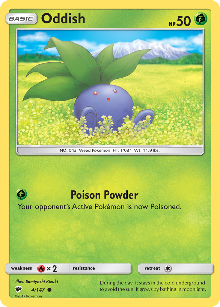 Oddish 4 / 147