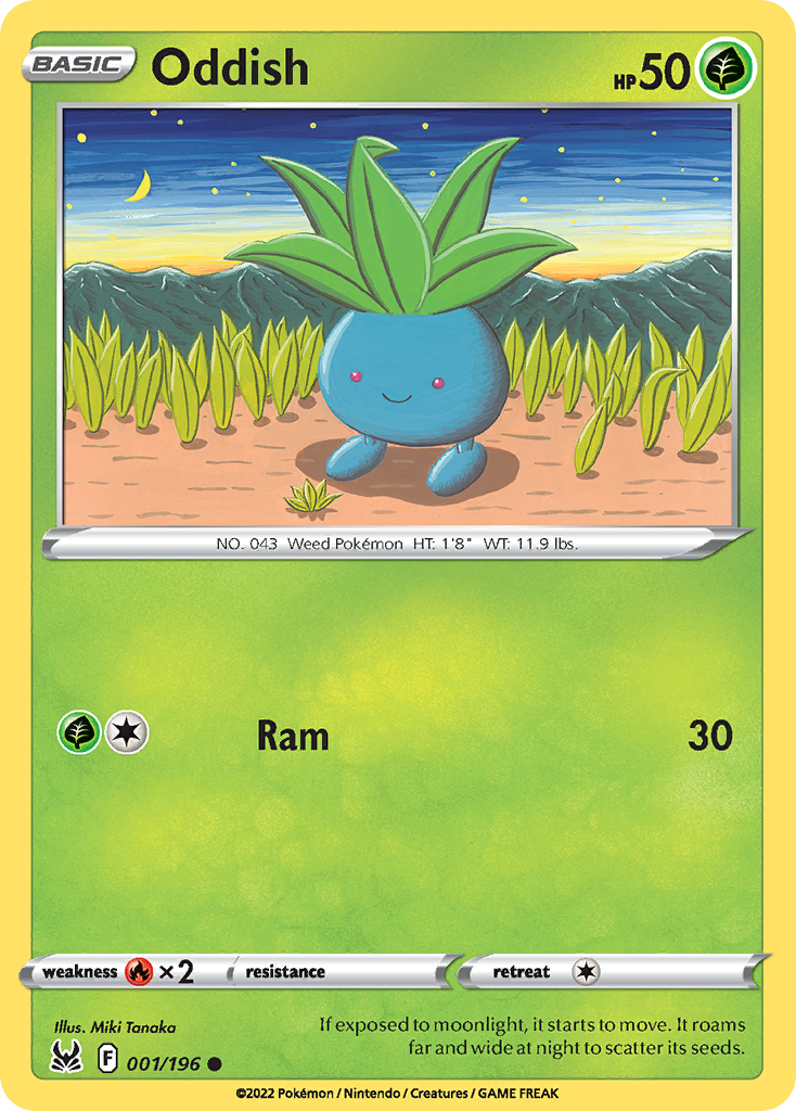 Oddish 1 / 196