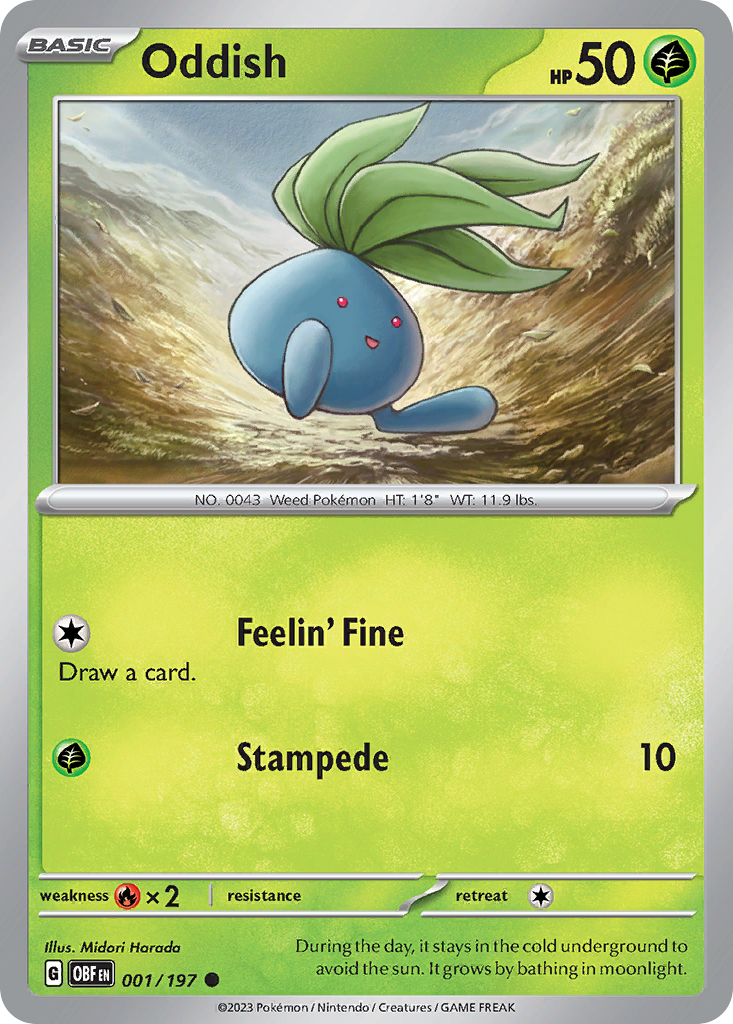 Oddish 1 / 197