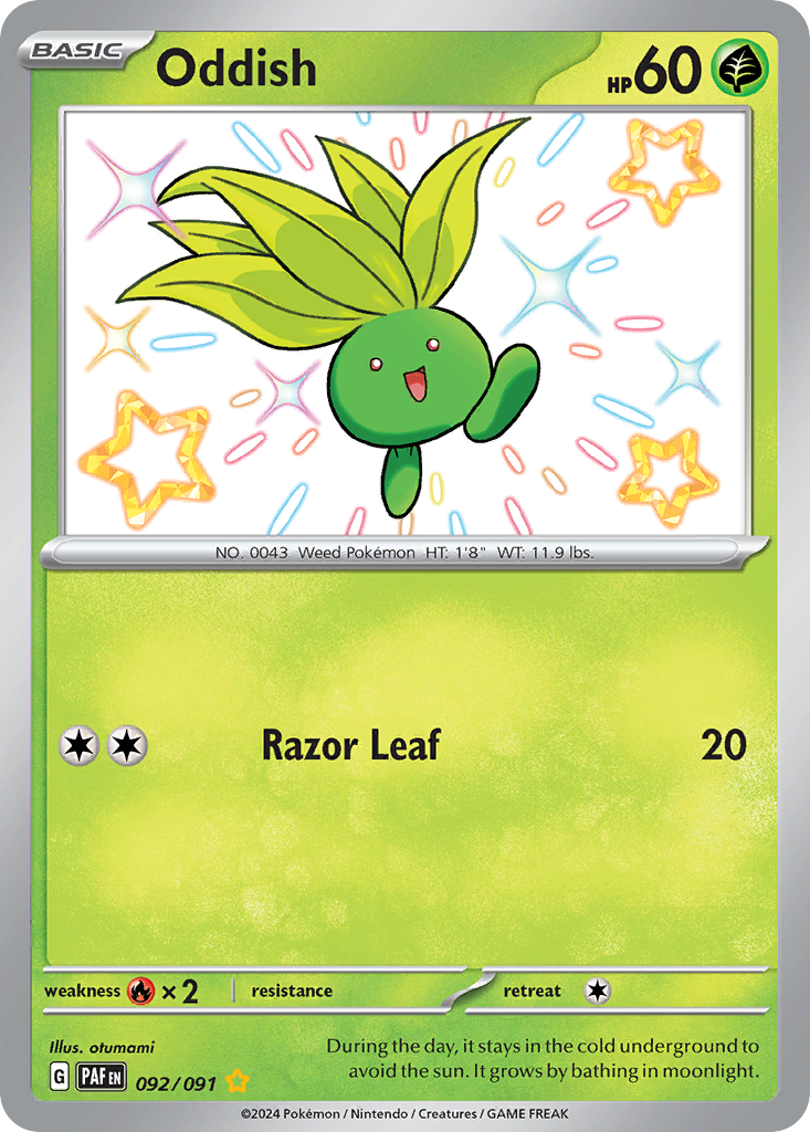 Oddish 92 / 91