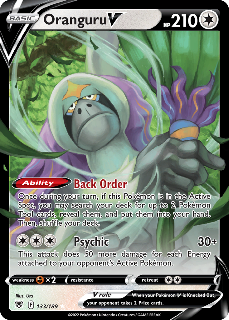 Oranguru V 133 / 189