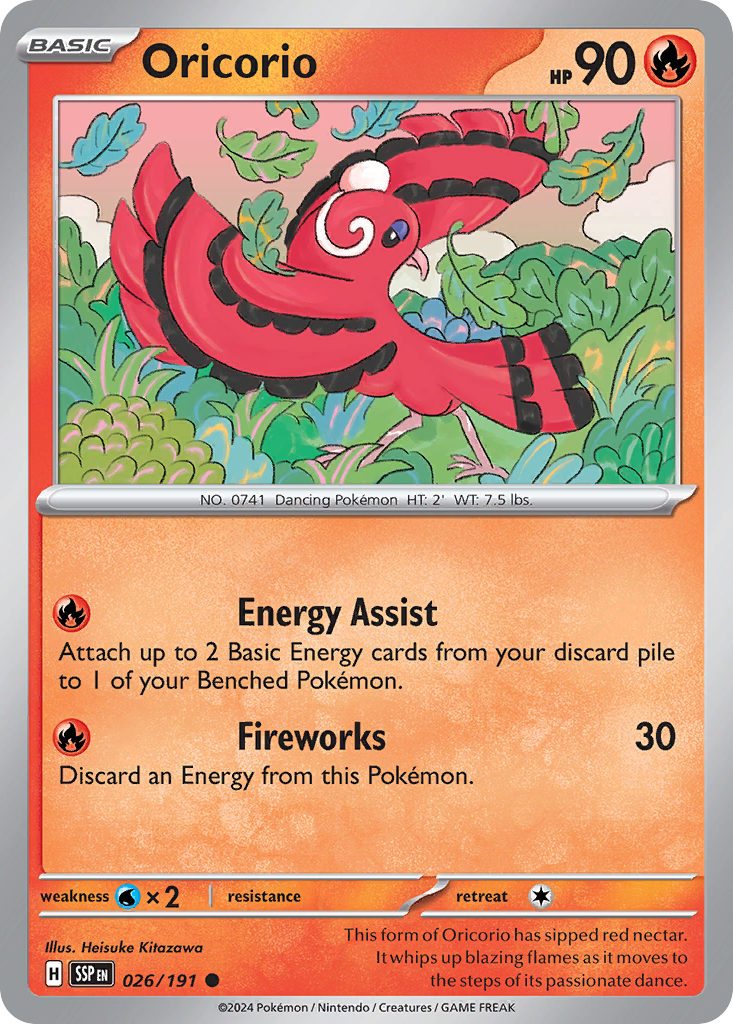 Oricorio 26 / 191
