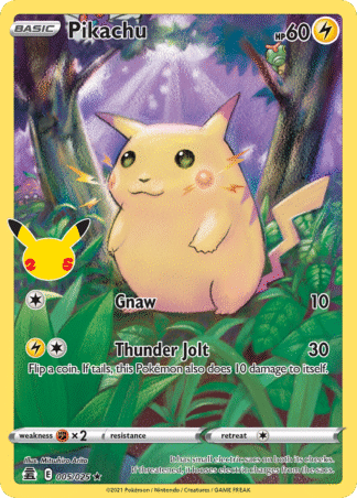 Pikachu 5 / 25