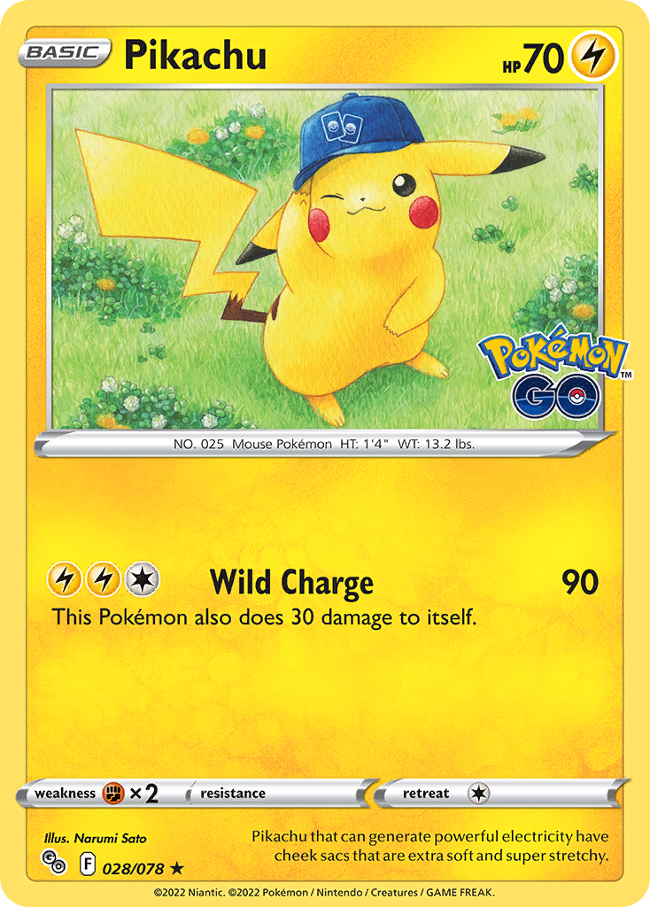 Pikachu 28 / 78
