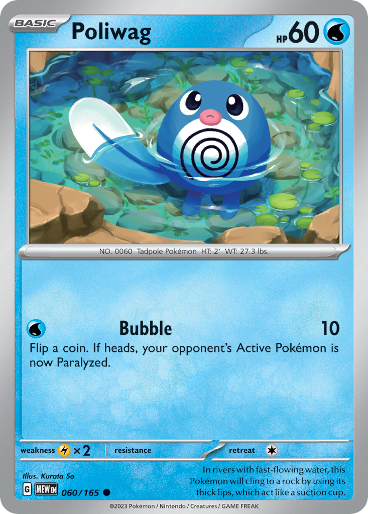 Poliwag 60 / 165