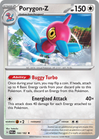 Porygon-Z 144 / 182