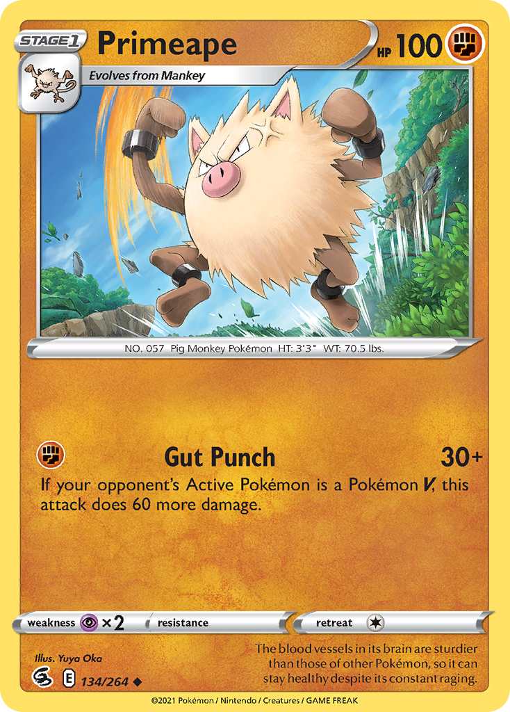Primeape 134 / 264