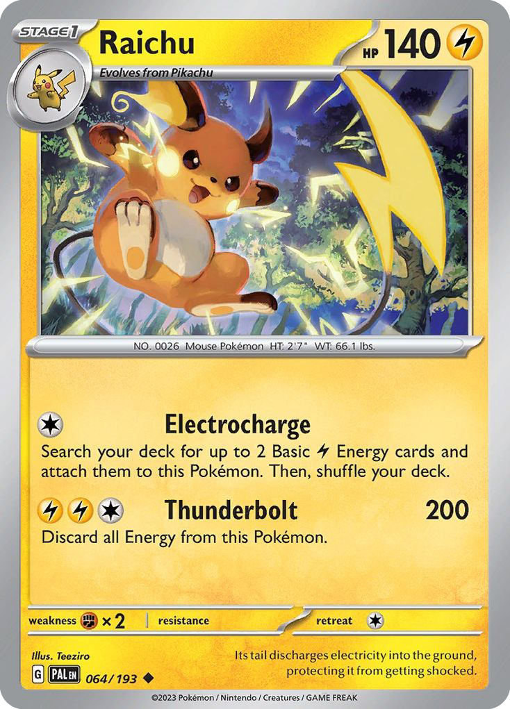 Raichu 64 / 193