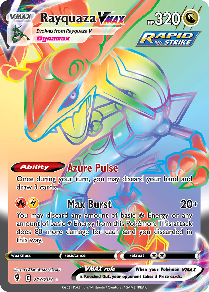 Rayquaza VMAX 217 / 203