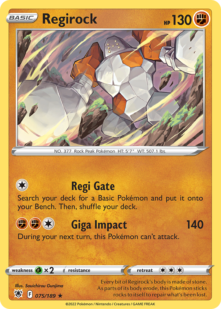 Regirock 75 / 189