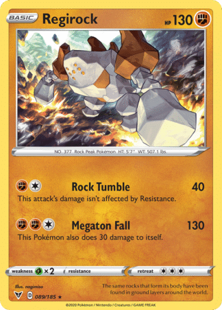 Regirock 89 / 185