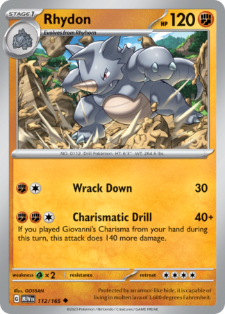 Rhydon 112 / 165