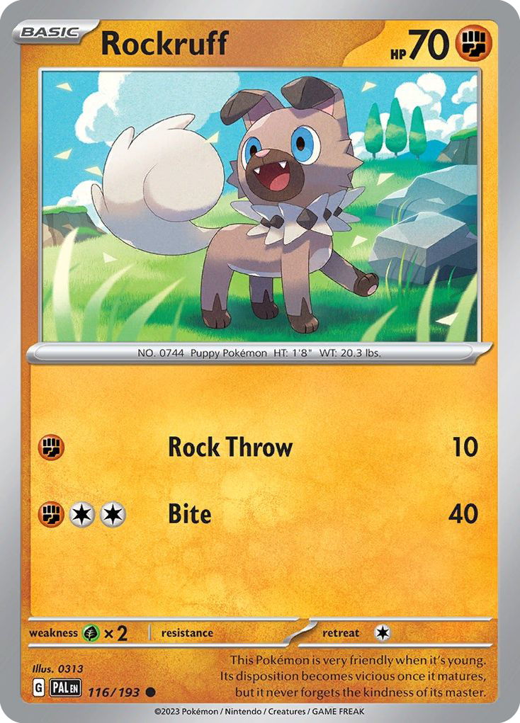Rockruff 116 / 193