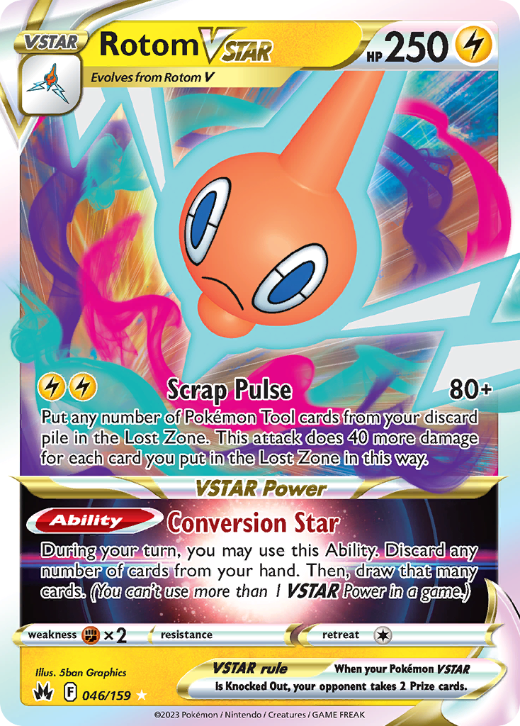 Rotom VSTAR 46 / 159