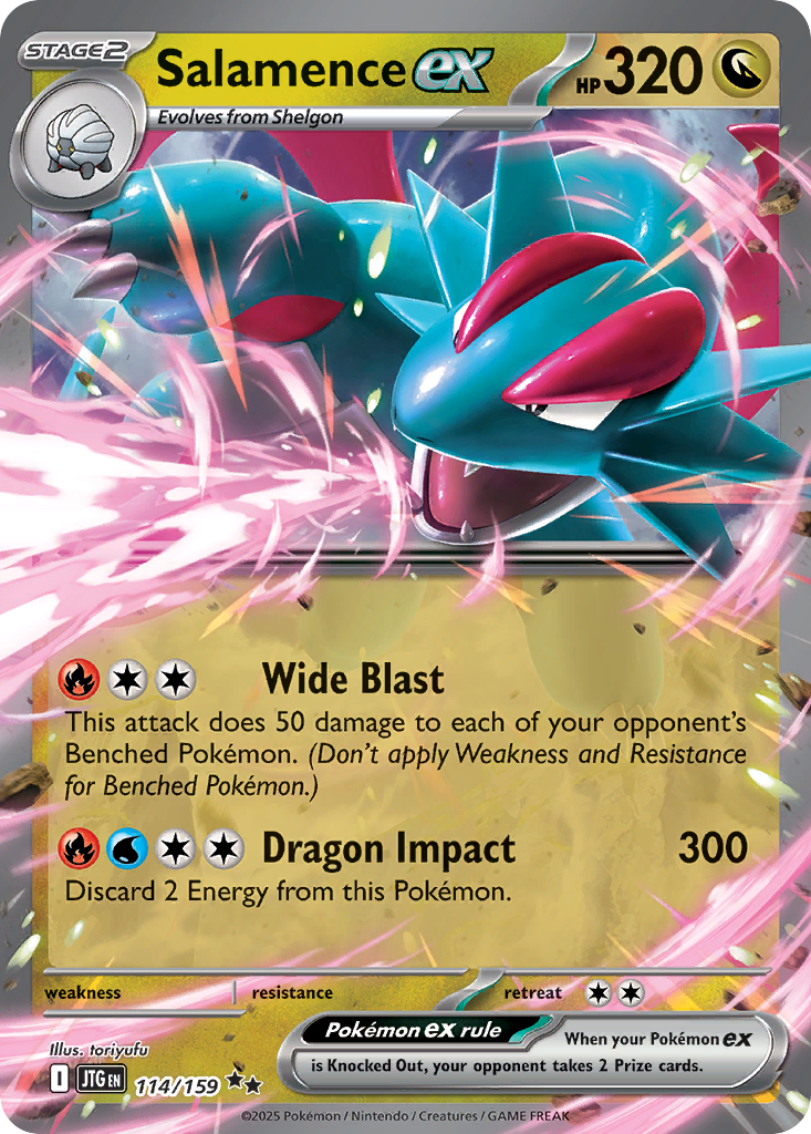 Salamence ex 114 / 159