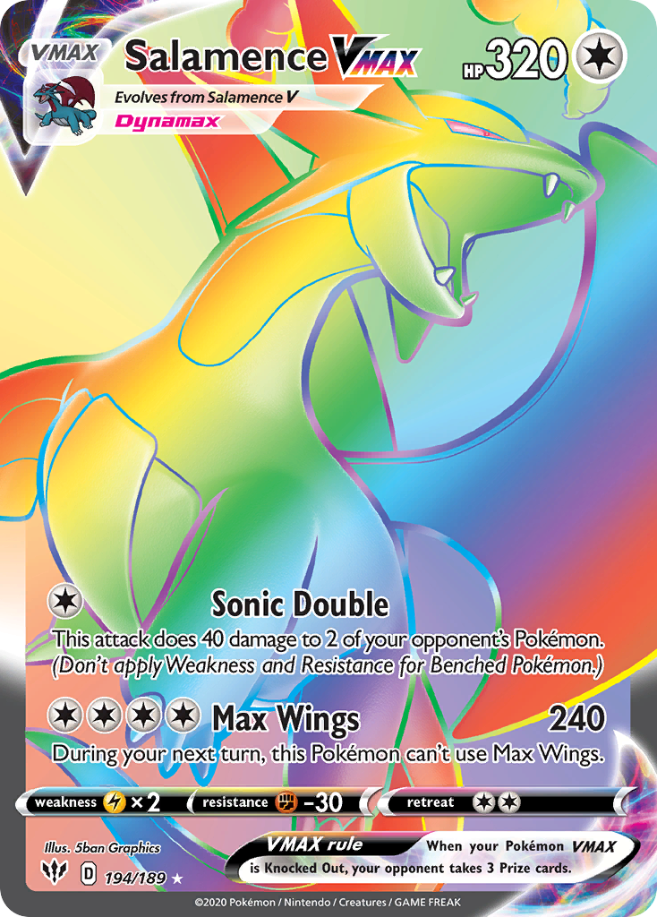Salamence VMAX 194 / 189