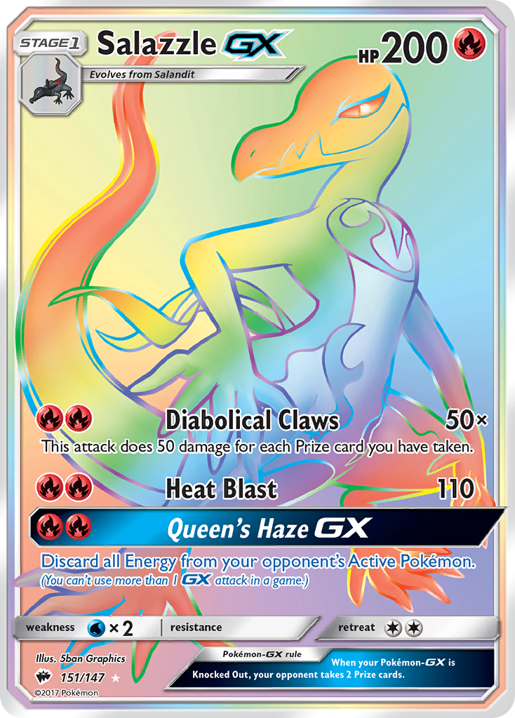 Salazzle-GX 151 / 147