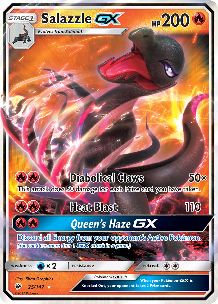 Salazzle-GX 25 / 147