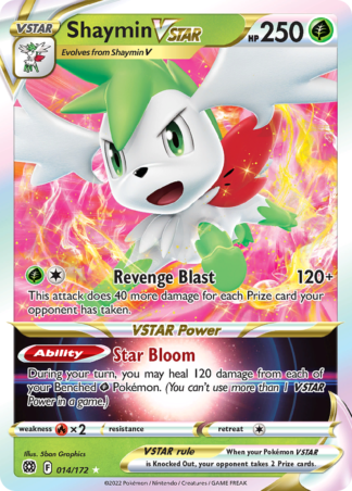 Shaymin VSTAR 14 / 172