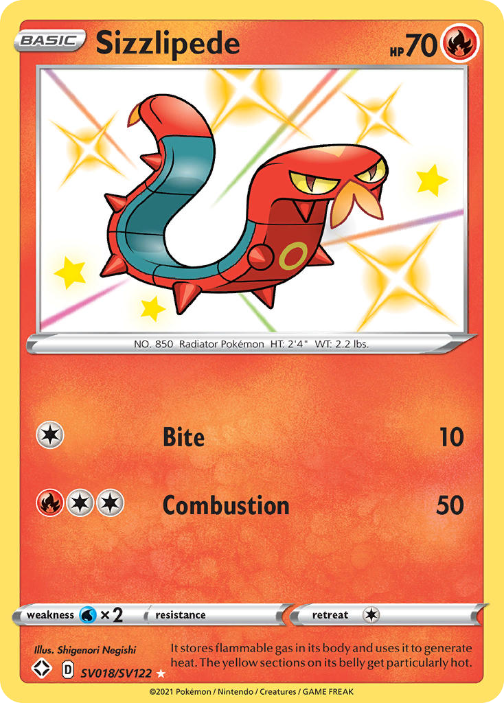 Sizzlipede SV018 / 72
