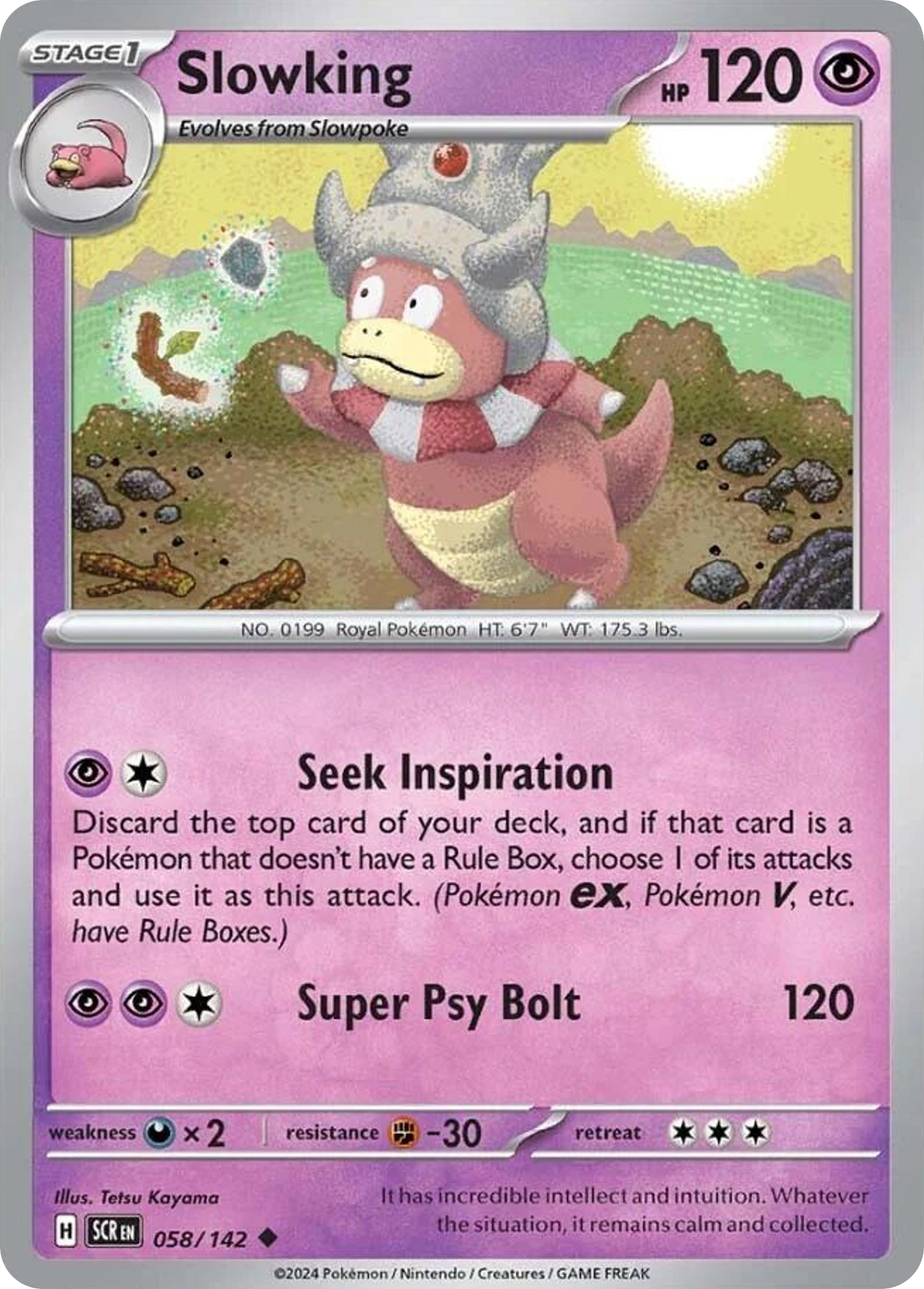 Slowking 58 / 142
