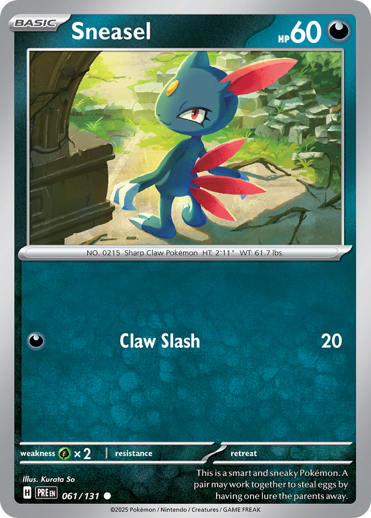 Sneasel 61 / 131