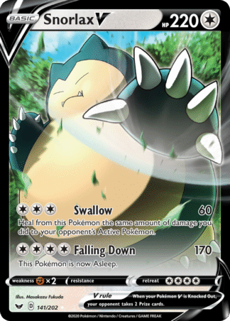 Snorlax V 141 / 202