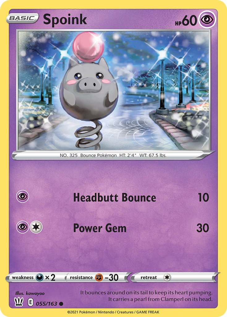 Spoink 55 / 163
