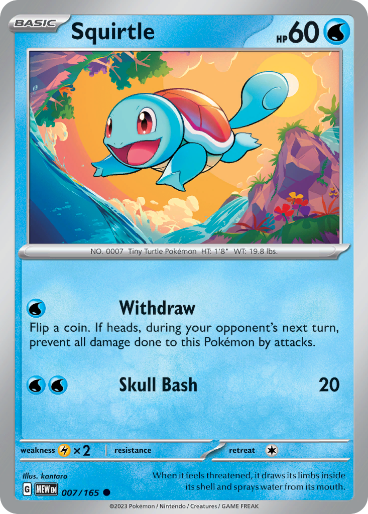 Squirtle 7 / 165