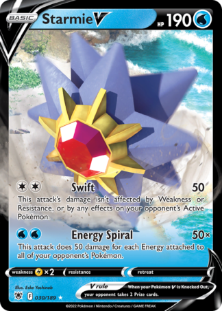 Starmie V 30 / 189