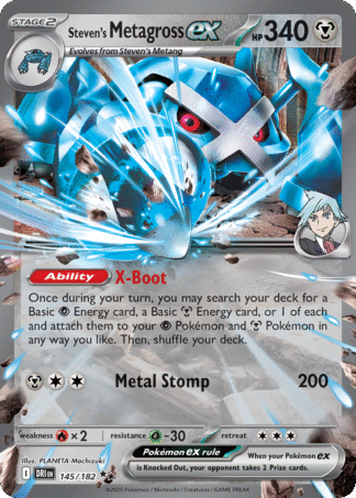 Steven’s Metagross ex 145 / 182