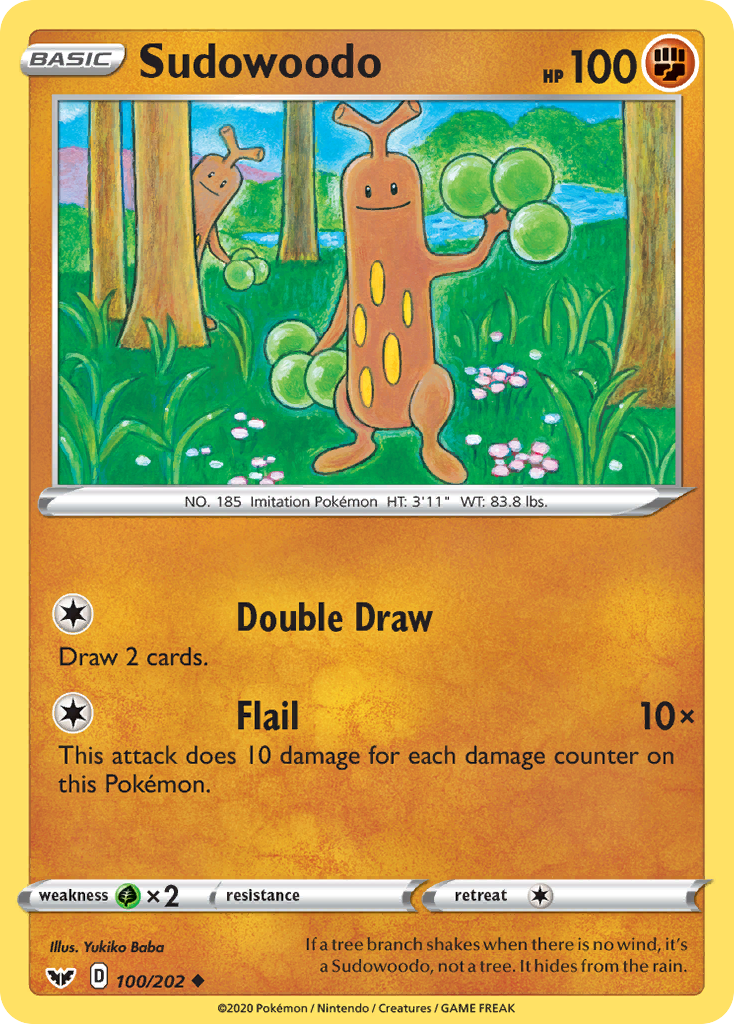 Sudowoodo 100 / 202