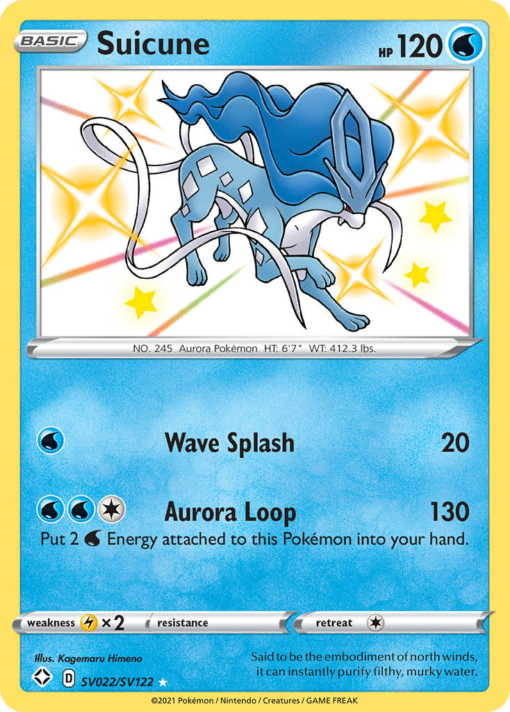 Suicune SV022 / 72