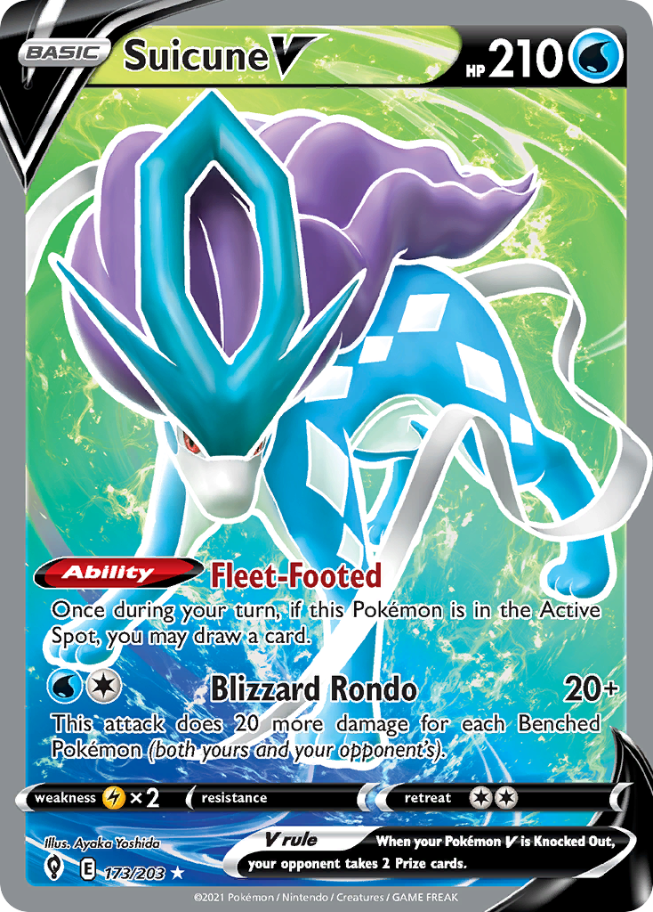 Suicune V 173 / 203