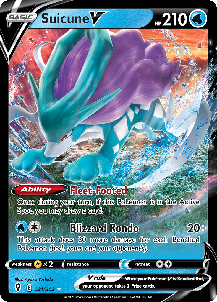 Suicune V 31 / 203