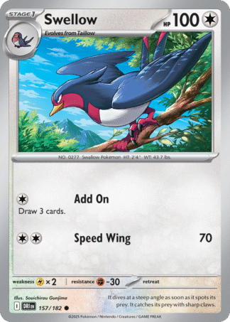 Swellow 157 / 182