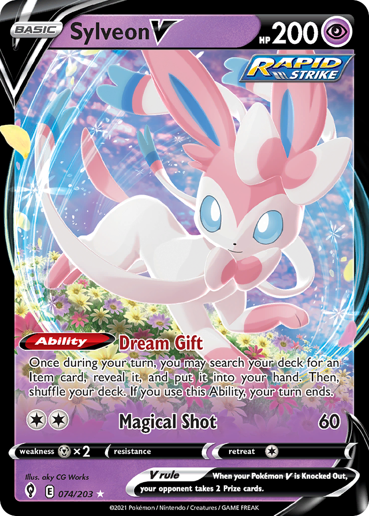 Sylveon V 74 / 203
