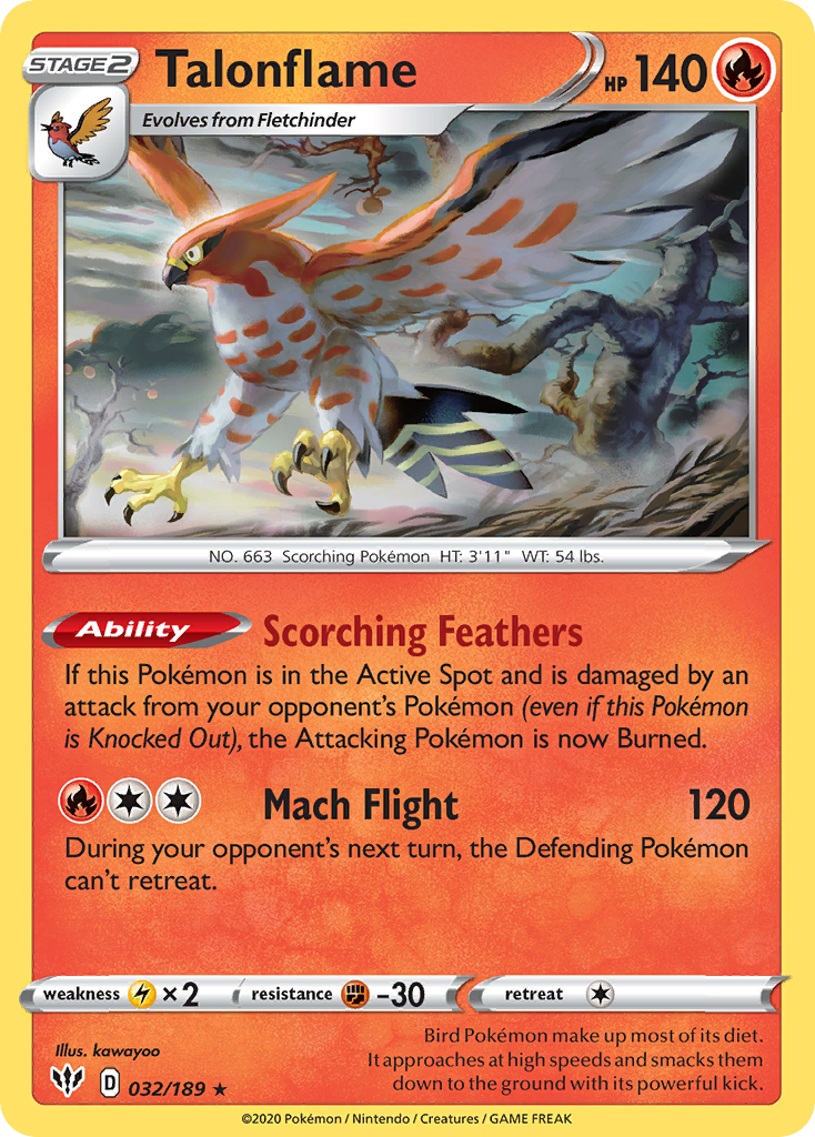 Talonflame 32 / 189