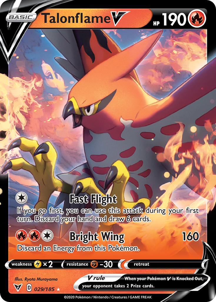 Talonflame V 29 / 185
